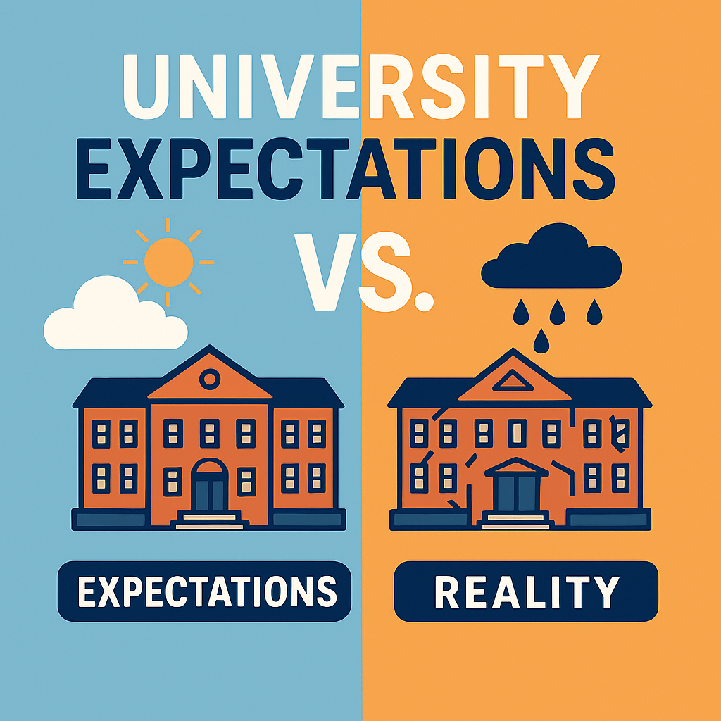 University Expectations vs. Reality
